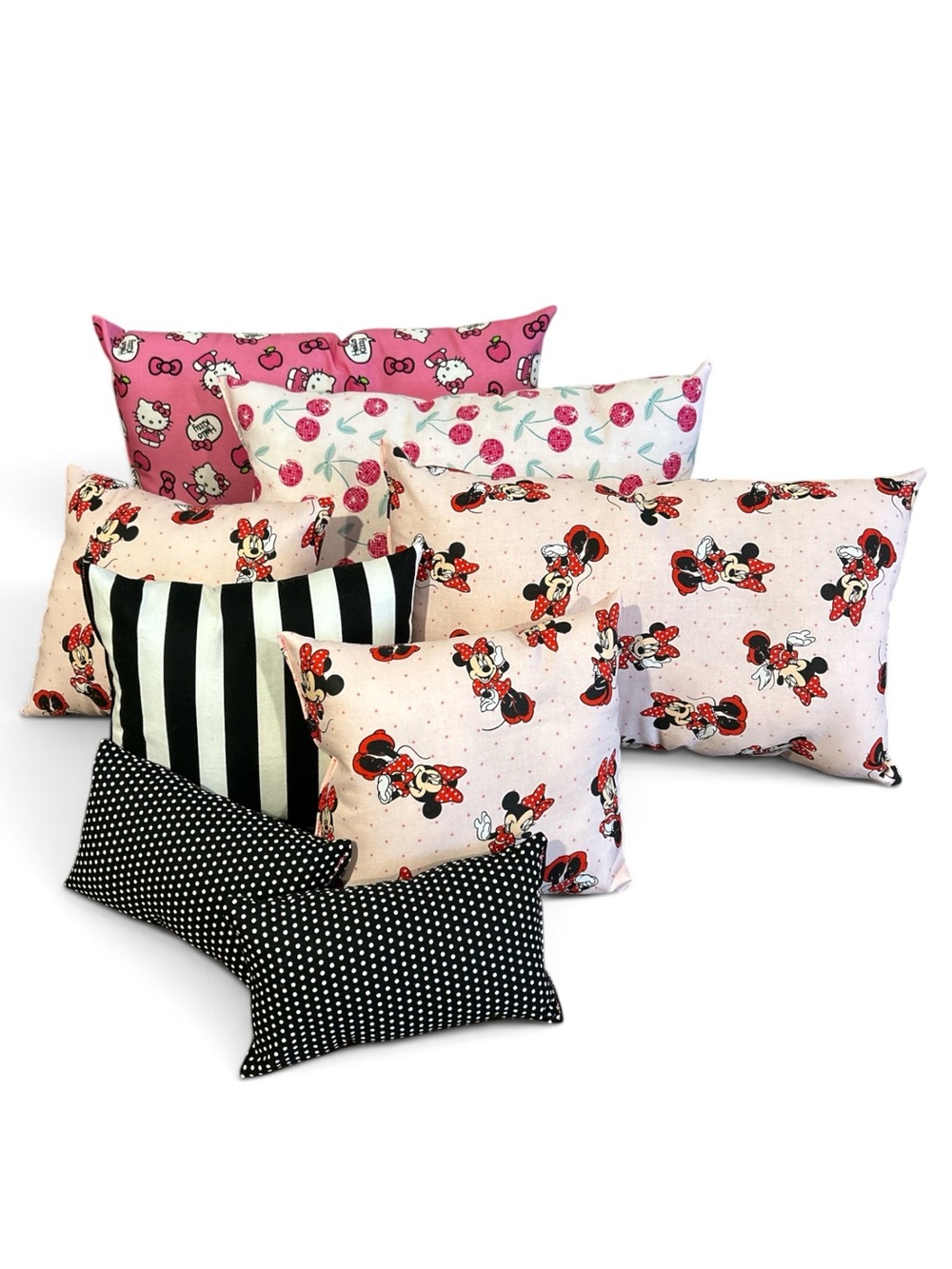 Purse Pillow Bundle Hand Crafted set of 8 New